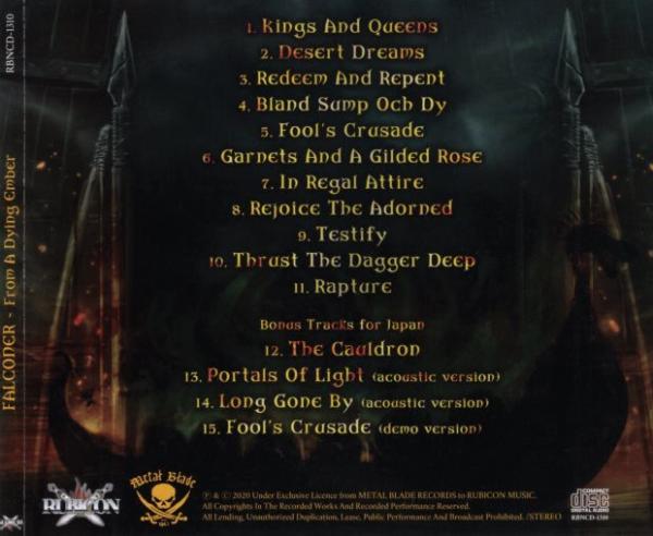 Falconer - From A Dying Ember (Japanese Edition)