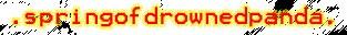 .springofdrownedpanda. - .springofdrownedpanda. (ЕР)