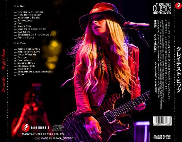 Orianthi - Right Now (Compilation)