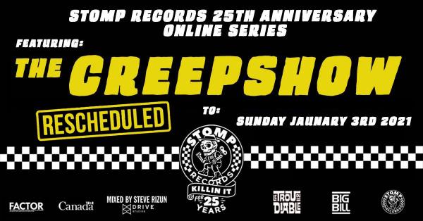 The Creepshow - Stomp Records 25th Anniversary Online Series w/ The Creepshow!