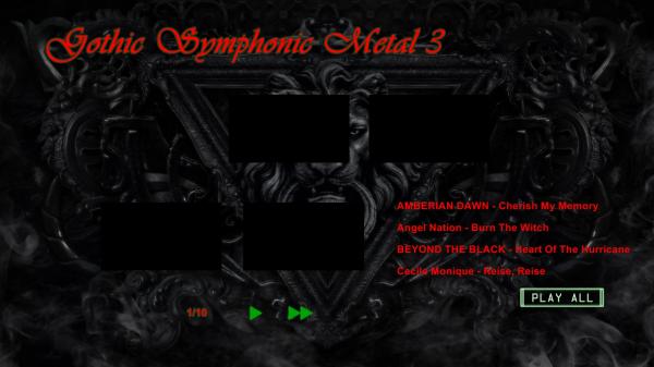 Various Artists - Symphonic Gothic Metal Videos 3 (Blu-ray)