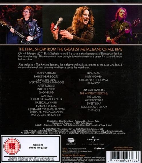Black Sabbath - The End: Live In Birmingham (Blu-Ray)