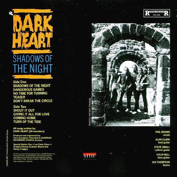 Dark Heart - Shadows Of The Night (Lossless)