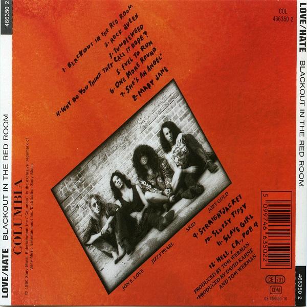 Love/Hate - Blackout In The Red Room (Lossless)