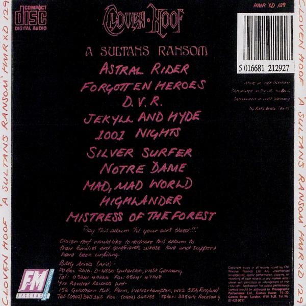 Cloven Hoof - A Sultan's Ransom (Lossless)
