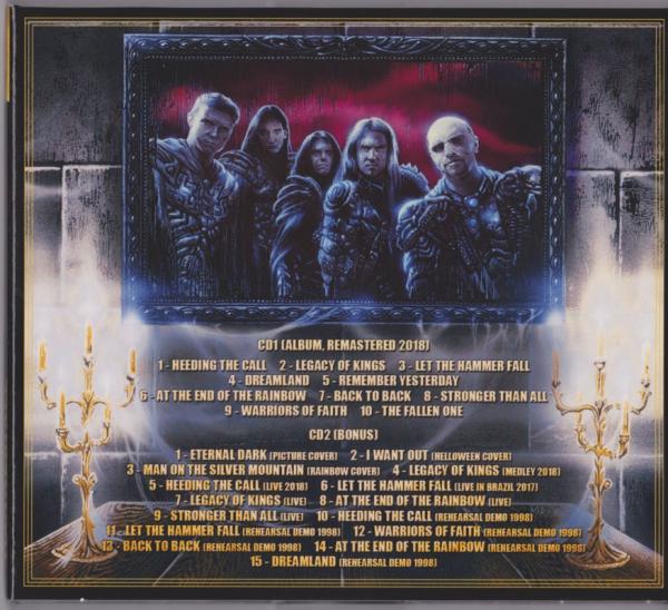 Hammerfall - Legacy Of Kings (20 Year Anniversary Edition) (DVD9)