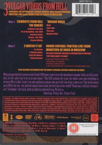 Pantera - 3 Vulgar Videos From Hell (2DVD9)
