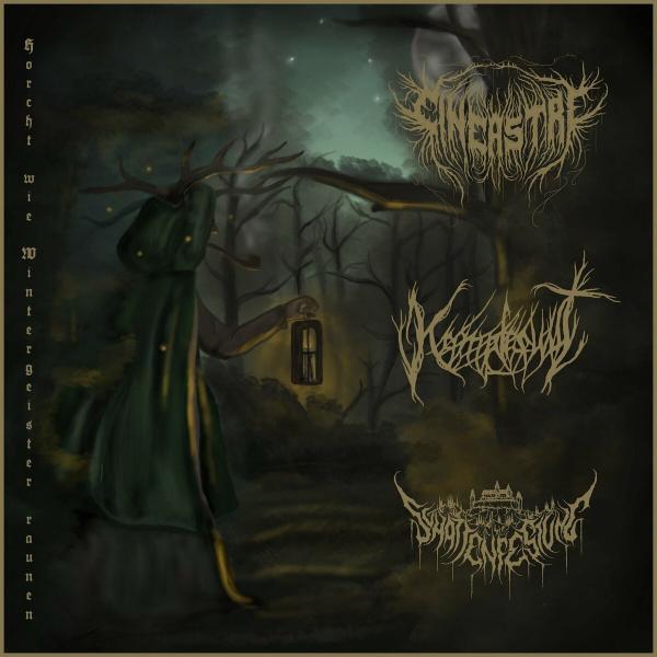 Cineastre &amp; Kampfeswut &amp; Schattenfestung - Horcht Wie Wintergeister Raunen (Split)