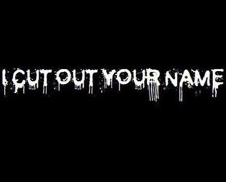 I Cut Out Your Name - Discography (2016 - 2024)