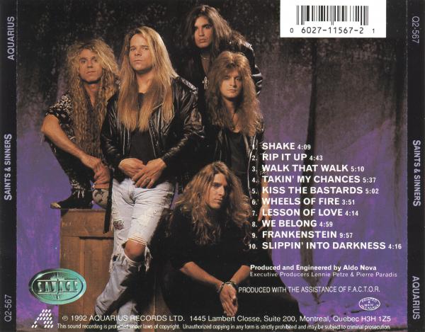 Saints And Sinners - Saints And Sinners