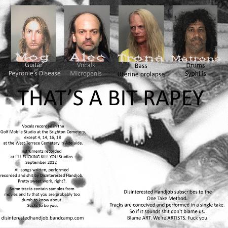 Disinterested Handjob - That's A Bit Rapey