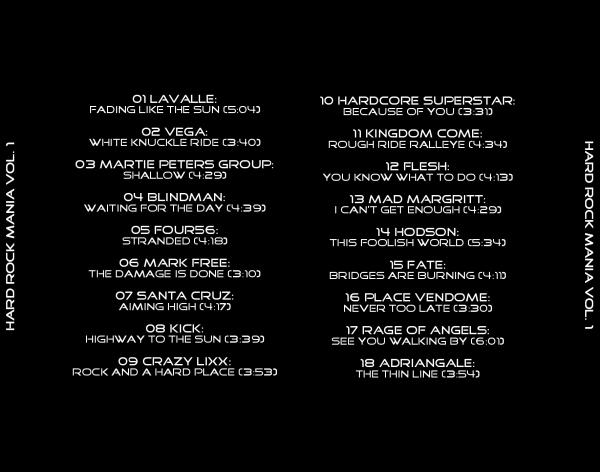 Various Artists - Hard Rock Mania Vol. 1